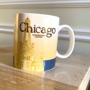 REDUCED❗️Starbucks Coffee Mug City Chicago Collector Series Cup 2008